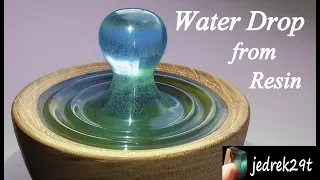 DIY. Water Drop from Resin/Kropla Wody z Żywicy