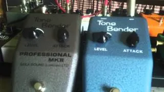 D*A*M-SolaSound MKII Professional Tone Bender & Blue SCB