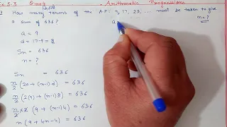 Chapter:5 Ex.5.3 (Q.3) {ix,x} (Q.4,5,6,7,8) Arithmetic Progressions | Ncert Maths Class 10 | Cbse.