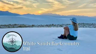 White Sands Backcountry Trail in New Mexico