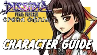 DFFOO IROHA FR CHARACTER GUIDE & SHOWCASE! BEST ARTIFACTS & SPHERES! AWESOME EASY FORCE EFFECT!!!