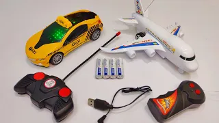 3D Lights Airbus B380 and 3D Lights Rc Car | Airbus A38O | remote car | aeroplane | airplane