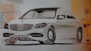 MAYBACH S600 DRAWING