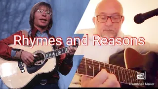 JOHN DENVER - Rhymes and Reasons - cover chitarra acustica di Massimo Casu