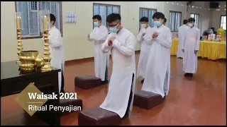 Peringatan Hari Tri Suci Waisak 2565 TB/2021 Vihara Maitreya Loka