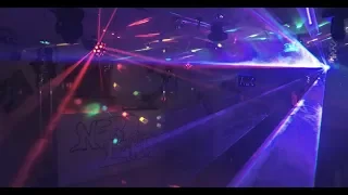 Home Disco Lights synchronized to Music 6, Scanners, Moving Heads, Lasers, DMX controlled