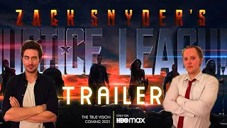 Zack Snyder's Justice League Trailer REACTION! and Whedon trailer