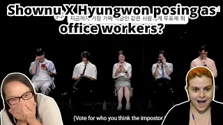 Find the idols among the office workers in their 30s (MONSTA X SHOWNU X HYUNGWON) | Reaction