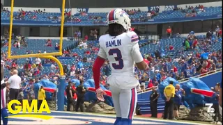 Damar Hamlin returns in preseason game | GMA