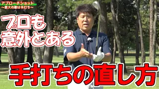 手打ち克服アプローチショット レッスン・オブ・ザ・イヤー辻村明志プロコーチ ゴルフレッスン 3 golf swing lesson