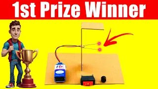 How To Make Earthquake Alarm Working Model | Inspire Award Science Projects 2020