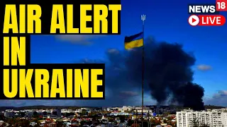 Russia Ukraine War Updates | Alert Issued Across Ukraine | Explosions Hit Kyiv | News18 Live