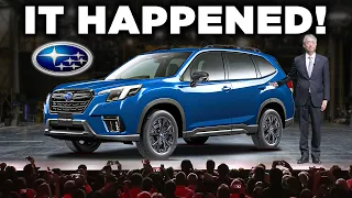 Subaru CEO Reveals ALL NEW 2024 Subaru Forester And You Won't Believe What Happened!