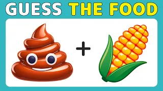 Guess The FOOD By Emoji Quiz 🍟🍔🍕 | 40 Levels Food Emoji Quiz 2024