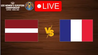 🔴 Live: Latvia vs France | FIBA U20 Women's European Championship 2023 | Live Play By Play