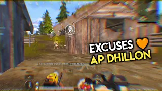 EXCUSES - AP DHILLON 🖤| PUBG / BGMI Montage | REALME 6 | Xclence Gaming | Google baba gaming |