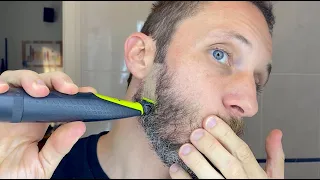 Philips Norelco OneBlade in Action and Supreme Razor Blade Electric Trimmer The Very Best One Blade