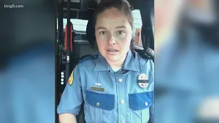 Washington trooper put herself between wrong-way driver and other cars on Kitsap County highway