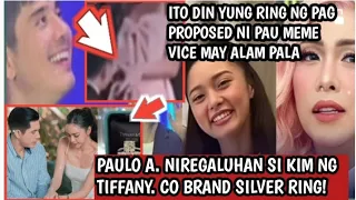 Latest Update Kimpau!  Paulo Niregaluhan SI Kim NG Tiffany &co Silver Ring same ring sa Proposal