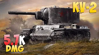 KV-2 - 8 Kills 5.7K DMG - Friendly! - World Of Tanks