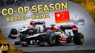 F1 2013 | Co-op Season w/ Kptk92 - R3 China (Live Commentary)