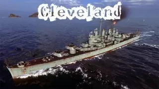 Cleveland: эпичный бой! 8 фрагов! [World of Warships]