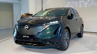 NEW Nissan ARIYA 2022 - FULL visual REVIEW (exterior, interior & cool features)