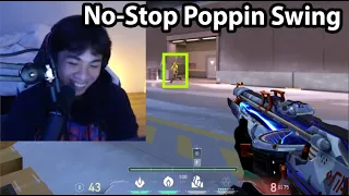 100T Cryo Poppin Swing but forget to STOP...