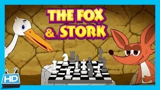 THE FOX and THE STORK STORY | Bedtime Story