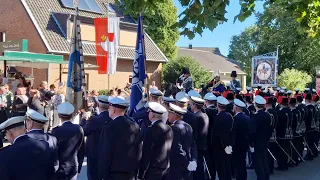 Schützenfest Allrath 2023 Regimentsabnahme Oberst