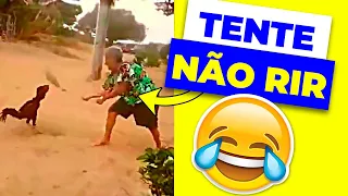 VÍDEOS ENGRAÇADOS E MEMES - TENTE NÃO RIR #55 - MEMES DO SANCHA