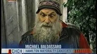 Mayoral candidate Brother Michael on CHCH News Jan 8, 2010