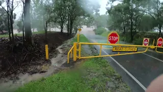 27th feburary 2022 Floods Youngs Crossing Road