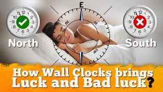 Wall Clock can bring luck or Bad luck! Vastu & Feng Shui for Clocks | Right direction to place clock
