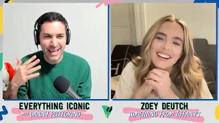 Zoey Deutch on Everything Iconic with Danny Pellegrino
