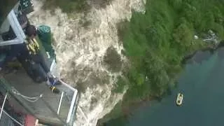 BUNGEE JUMP TAUPO NEWZEALAND SCREAMER by Sundeep Fernandes