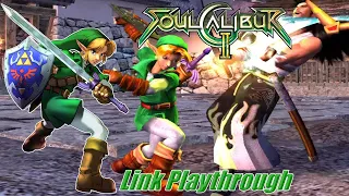 Soul Calibur II (GameCube) - Link Arcade Playthrough