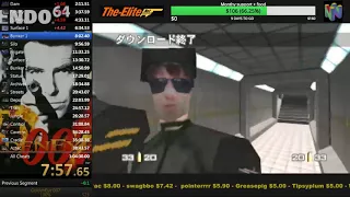 GoldenEye N64 100% Speedrun 59:34 (WR)