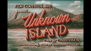 Unknown Island 1948, Cinecolor, Virginia Grey, Richard Denning, Barton MacLane, Adventure, Dinosaurs
