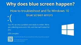 How to troubleshoot and fix Windows 10 blue screen errors | What is the reason for blue dump error?