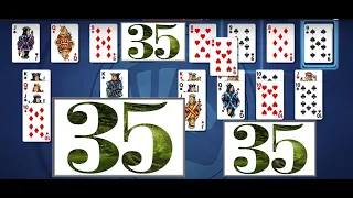 Microsoft Solitaire Collection | FreeCell | Hard | March 25 2015 | 35 moves!