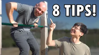 Teaching World Champion Juggler How to Muscle Up - 8 KEY Tips!