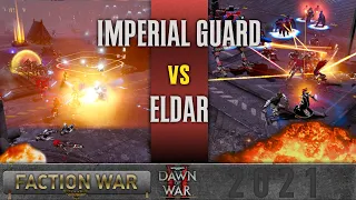 Warhammer 40,000: Dawn of War 2 - Faction Wars 2021 | Imperial Guard vs Eldar