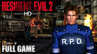 RESIDENT EVIL 2 Seamless HD Project 2.0 PC FULL GAME - Playthrough Gameplay (Leon - B)