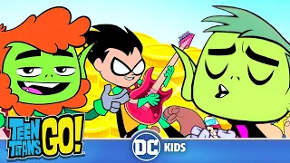 Teen Titans Go! en Français | Ressentez la musique 🎵  | DC Kids
