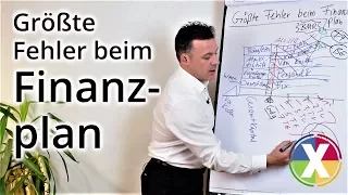 Größte Fehler beim Finanzplan