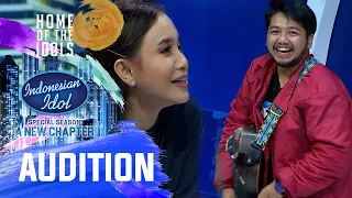 Ganteng, Suara Bagus, Jago Main Gitar Pula, Happy Andromeda - Audition 1 - Indonesian Idol 2021