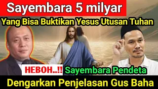 Yesus Bukan Tuhan ‼️Gus Baha terbaru Menjelaskan ⁉️siapa Isa Sebenarnya