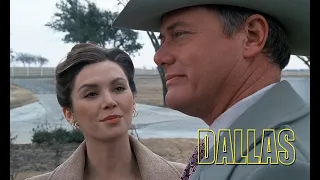 DALLAS | J.R. Ewing Doesn't Like Bobby's New Wife, Pamela. (Pilot Episode)