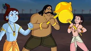 Krishna - Balram vs विराट सिंह | Cartoon for Kids | Adventures Video for Kids | Hindi Kahaniya